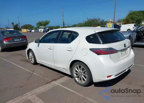 2013 Lexus Ct 200H из США, поврежденный, VIN JTHKD5BH6D2133318
